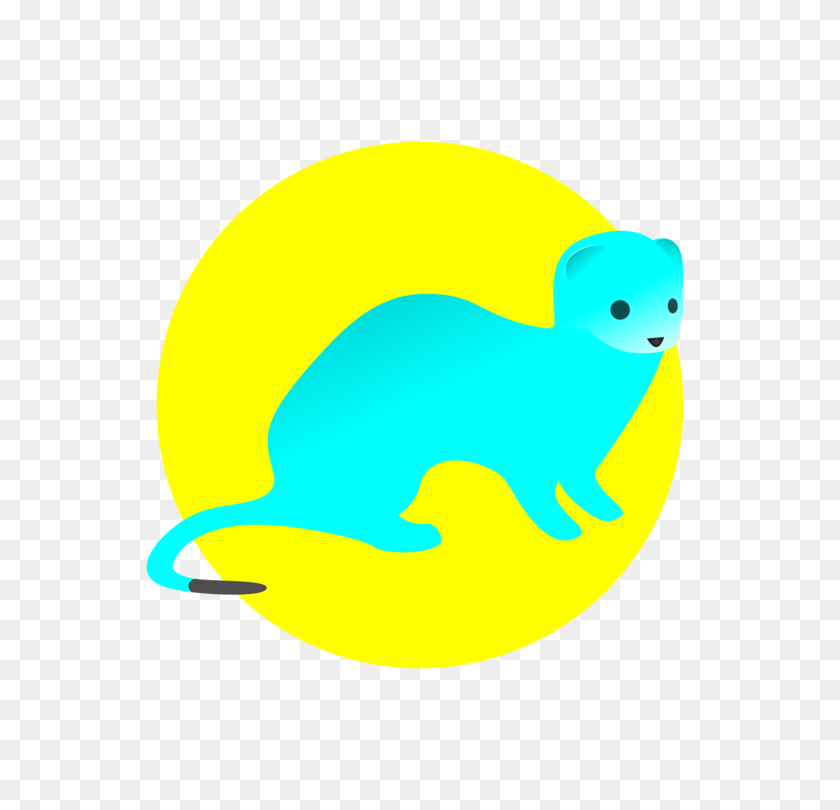 750x750 Computer Icons Download Carnivores Stoat Ferret - Ferret Clipart