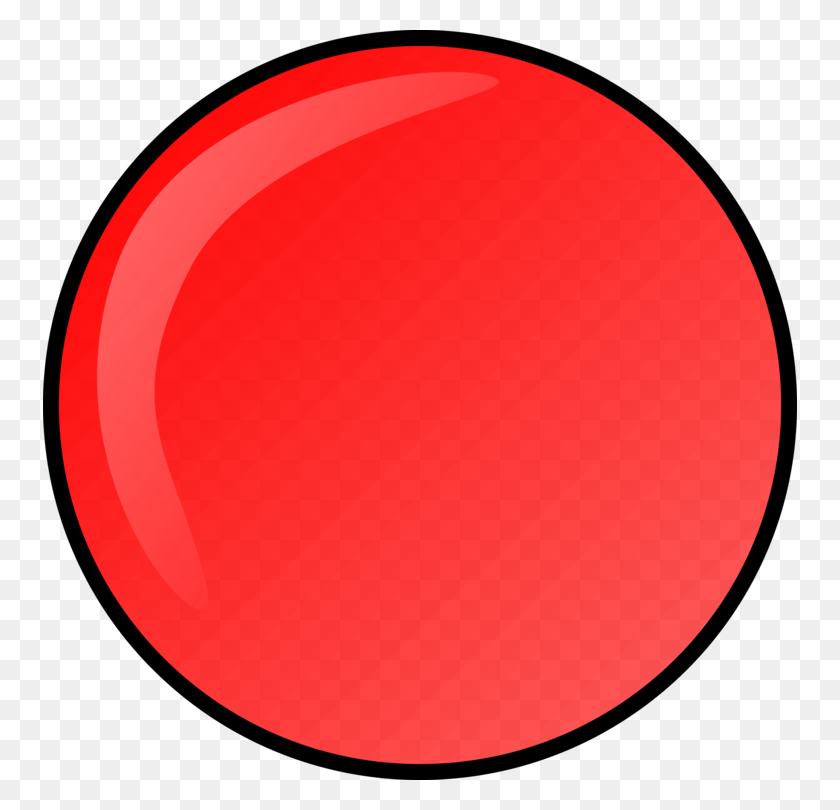754x750 Компьютерные Иконки Скачать Рисунок Красный Графического Искусства - Красная Кнопка Клипарт