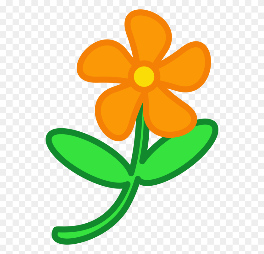 550x750 Computer Icons Download Flower Drawing - Flower Drawing Clipart