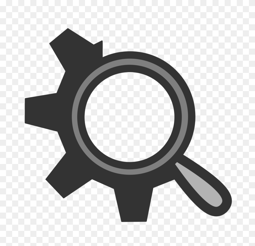 750x750 Computer Icons Download Magnifying Glass Gear - White Magnifying Glass Icon PNG