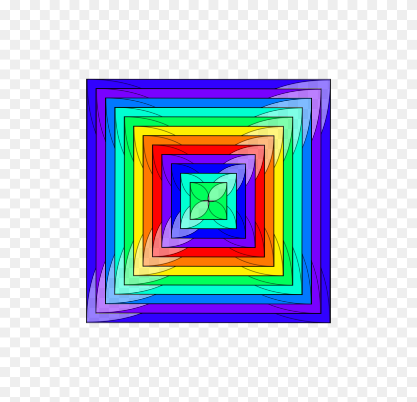 580x750 Computer Icons Drawing Rainbow Line - Rainbow Line PNG