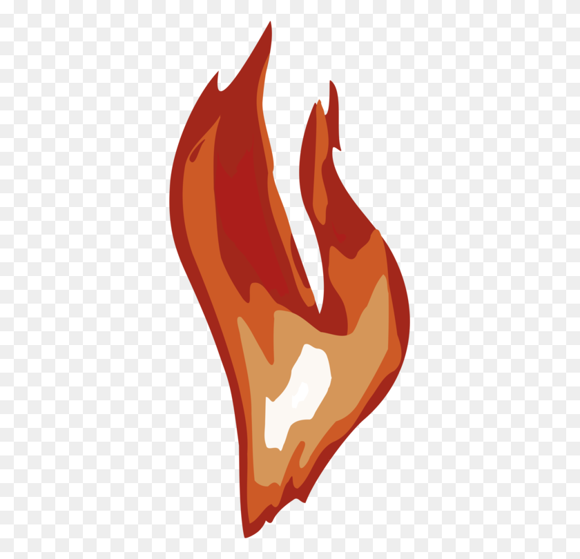 349x750 Computer Icons Flame Download Fire Drawing - Fire Ash PNG