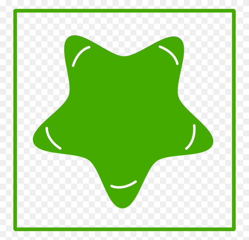 750x750 Computer Icons Green Star Symbol - Ecology Clipart