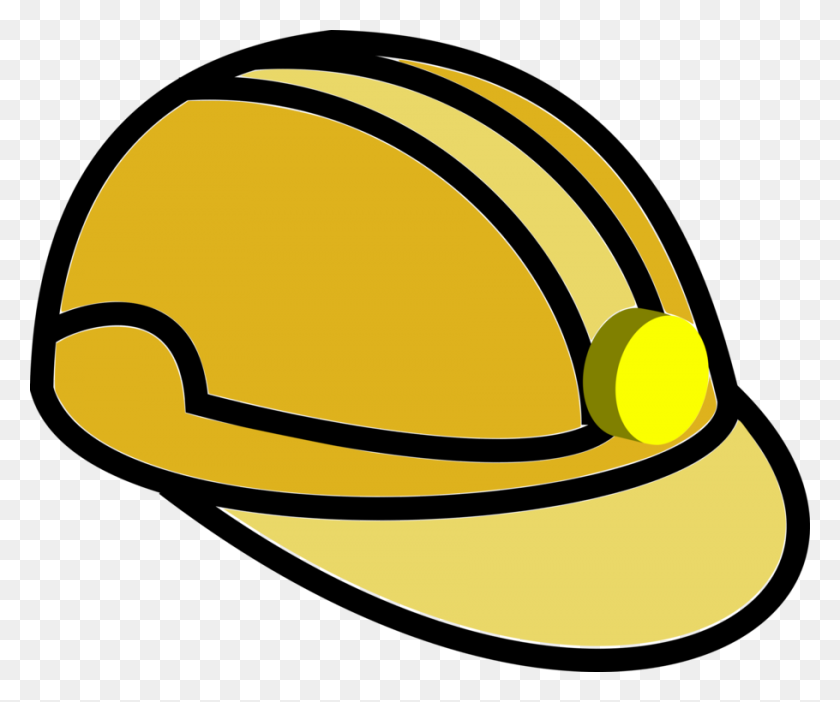 910x750 Computer Icons Helmet Mining Hard Hats - Construction Hat Clipart