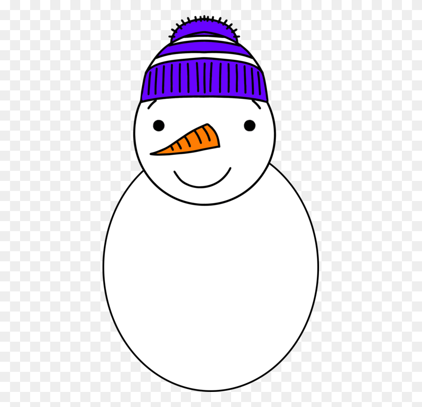 431x750 Computer Icons Snowman Cartoon Face Head - Snowman Face Clipart