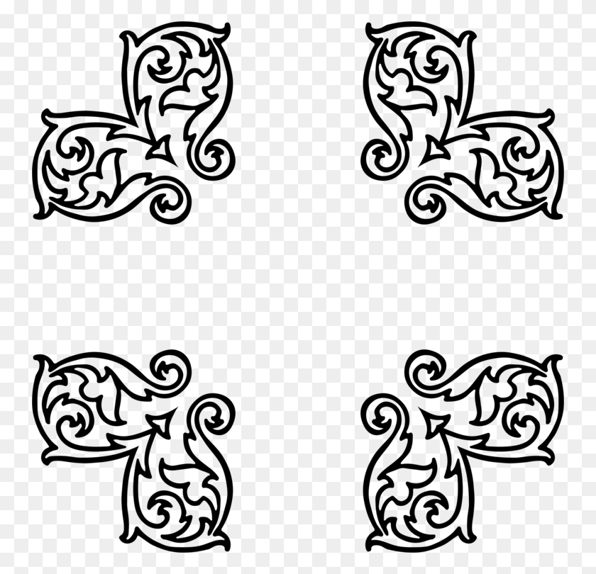 750x750 Computer Icons Visual Arts Black And White Drawing Line Art Free - Vintage Animal Clipart