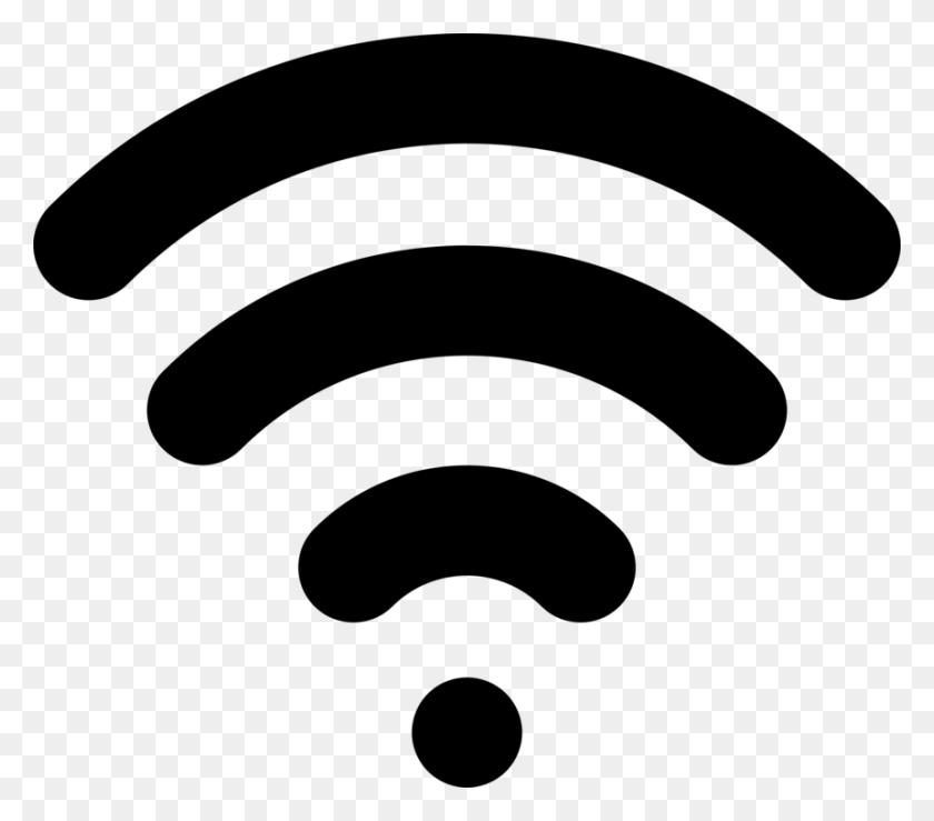 861x750 Computer Icons Wi Fi Wireless Signal Aerials - Signal Clipart
