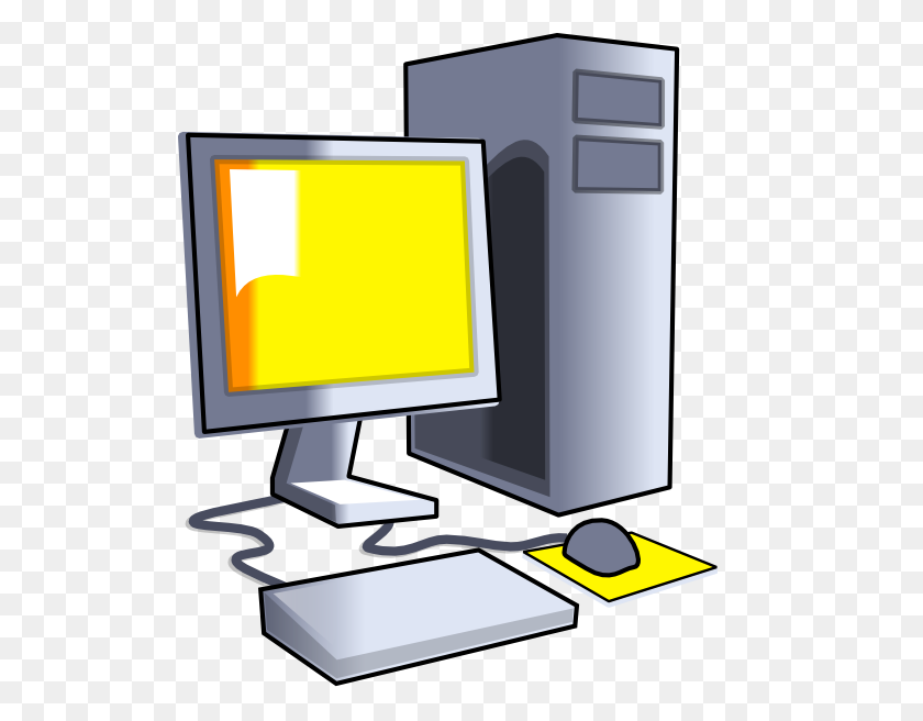 516x596 Computer Image - Personal Computer Clipart