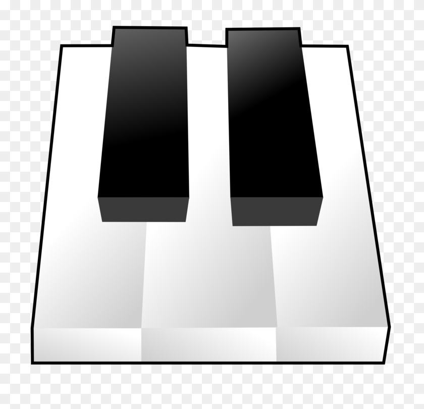 750x750 Computer Keyboard Musical Keyboard Piano Musical Instruments Free - Piano Keyboard Clipart Black And White