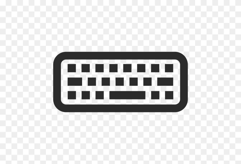 512x512 Computer Keyboard Stroke Icon - Keyboard PNG