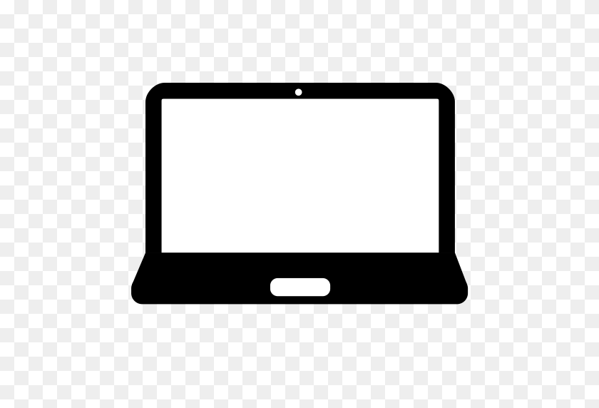 512x512 Computer Laptop Mackbook Monitor Pc Portable Screen Icon, Computer - Computer Screen Clip Art