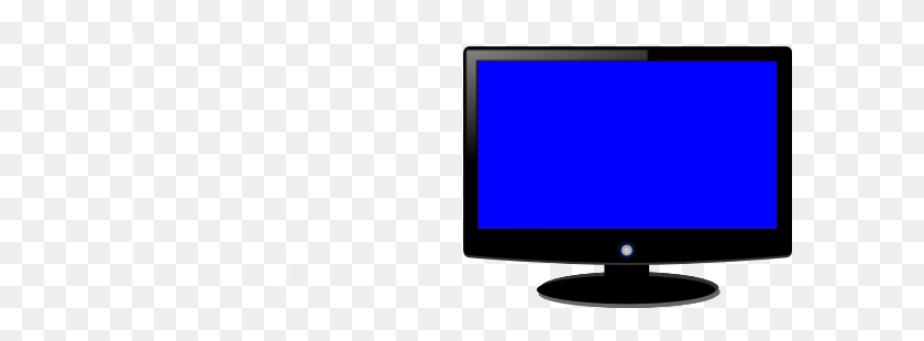 600x250 Computer Monitor - Panel Clipart