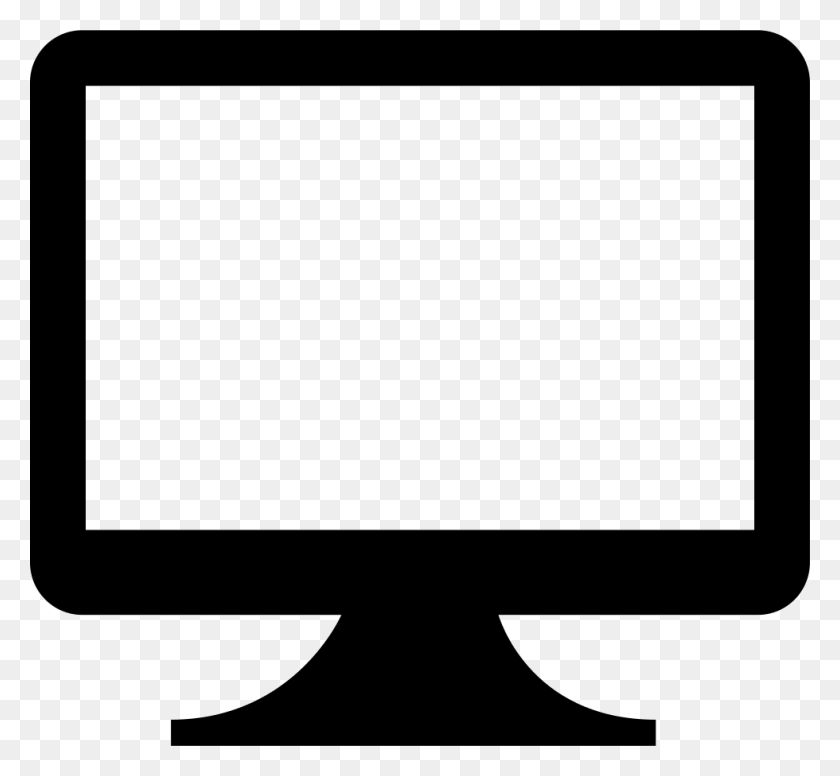 980x900 Computer Monitor Png Icon Free Download - Computer Monitor PNG