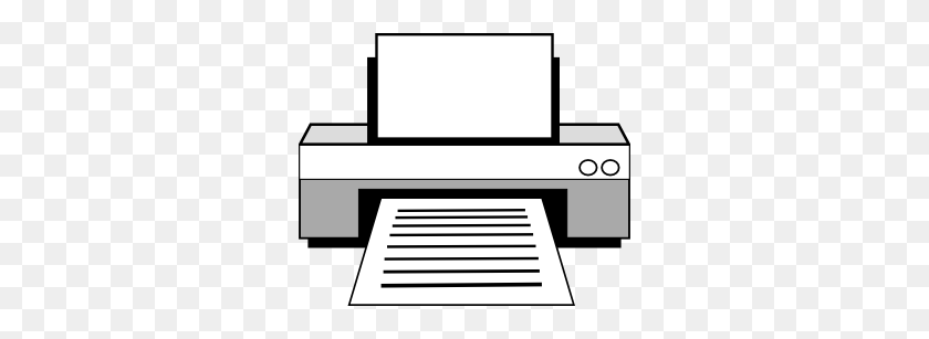 300x247 Computer Printer Clipart - Fax Clipart