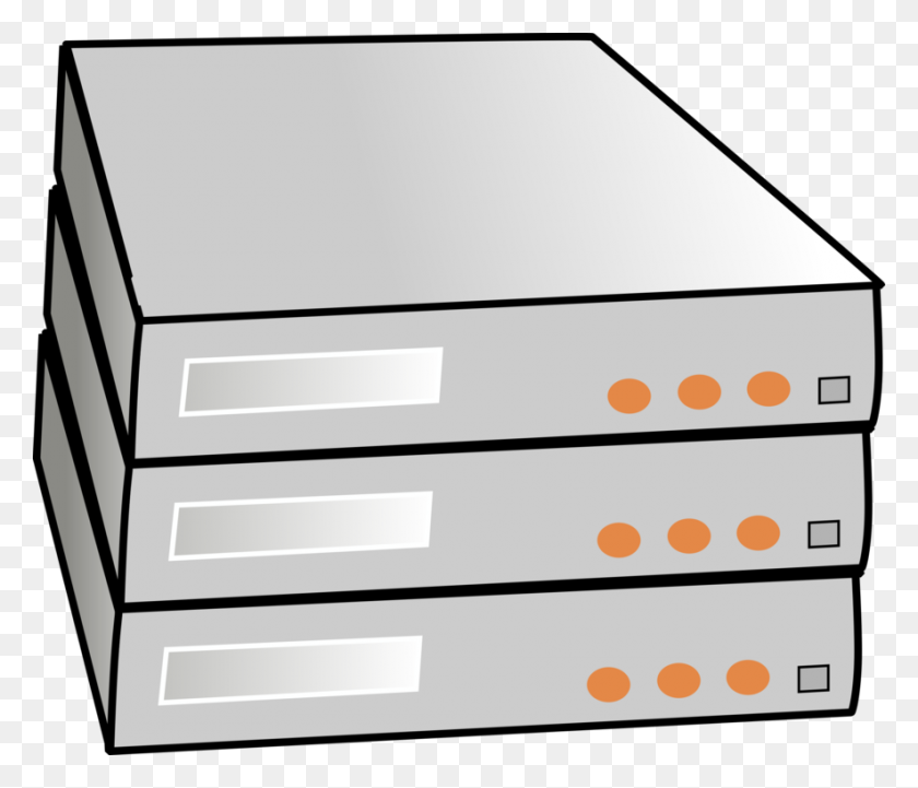 885x750 Computer Servers Database Server Download Computer Icons - Cabinet Clipart