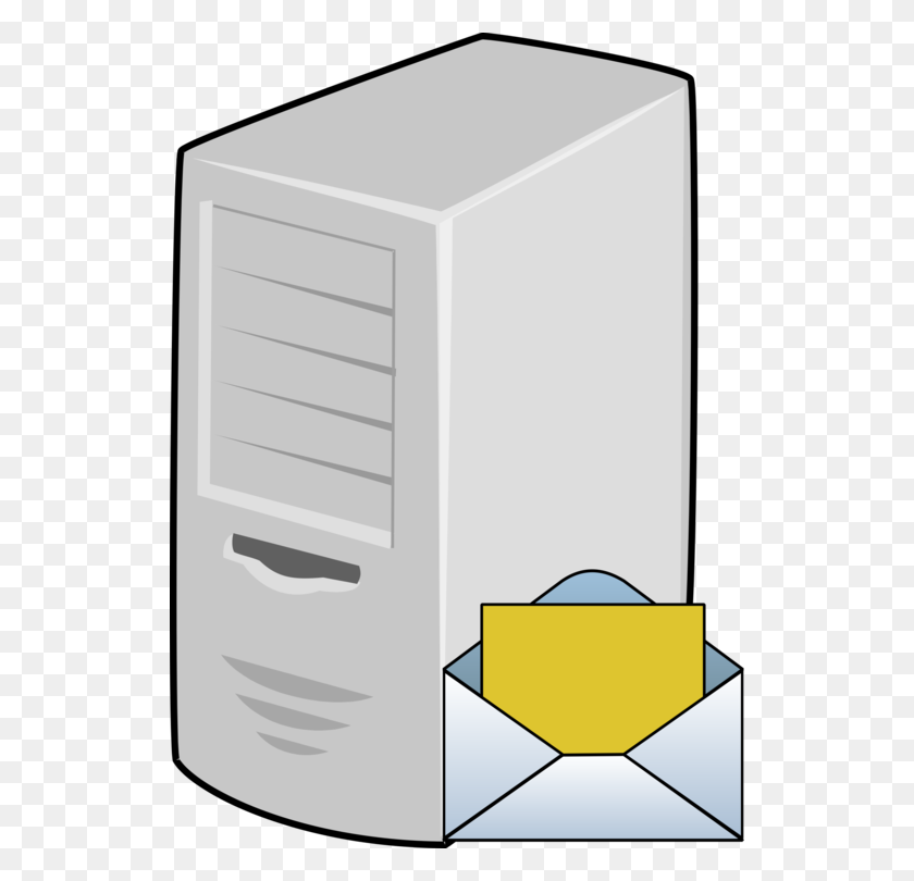 528x750 Computer Servers Message Transfer Agent Computer Icons Email Mail - Workstation Clipart