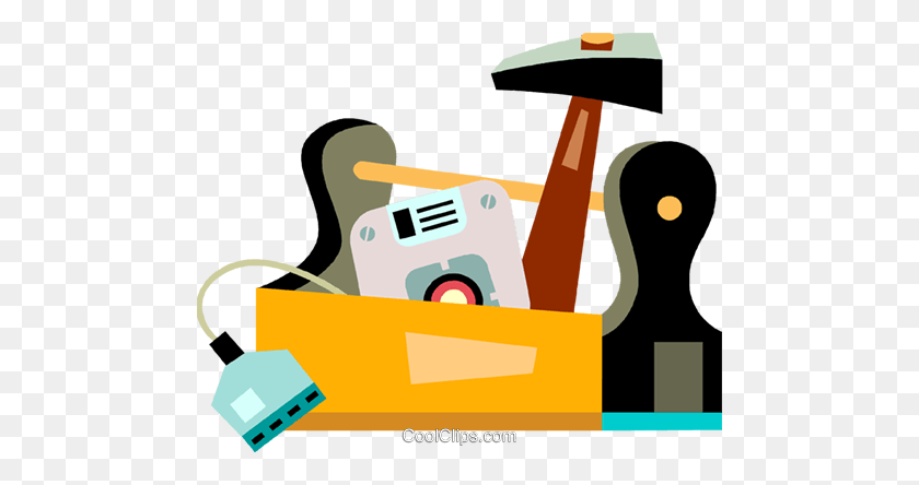 480x384 Computer Service And Repair Royalty Free Vector Clip Art - Clipart Service
