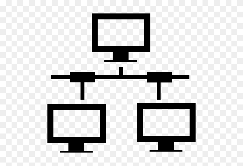 512x512 Computers Network Interface Symbol - Network PNG