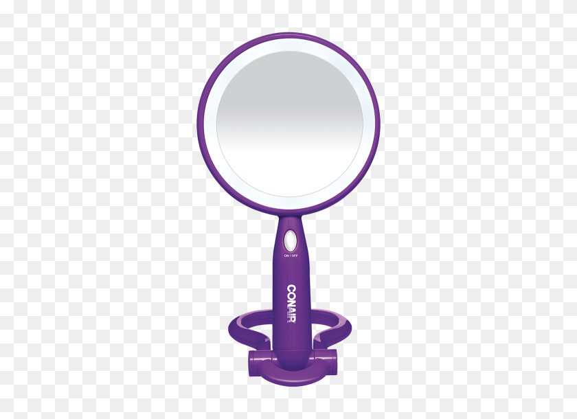 550x550 Conair Plastic Led Double Sided Mirror - Hand Held Mirror Clipart