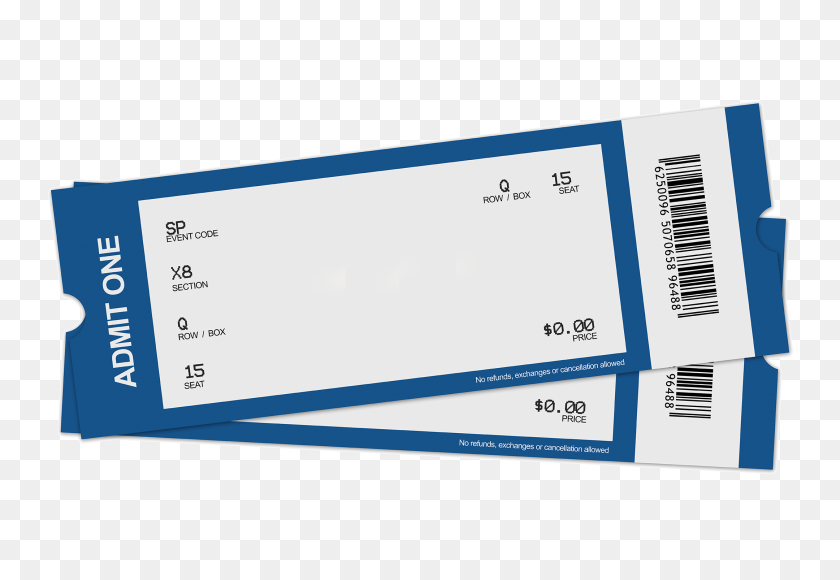 2160x1440 Concert Ticket Clipart - Ticket Clipart Transparent