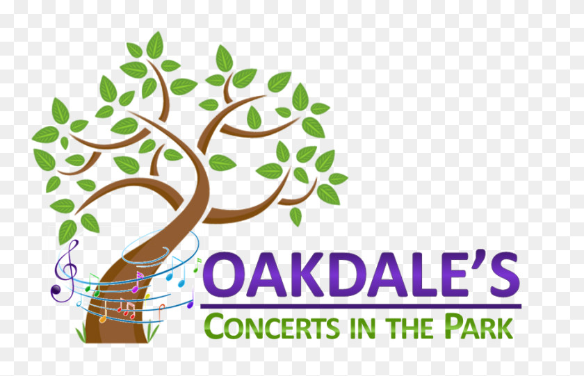 888x548 Концерты В Парке Окдейл, Торговая Палата Окдейл, Калифорния - Увидимся Завтра Клипарт