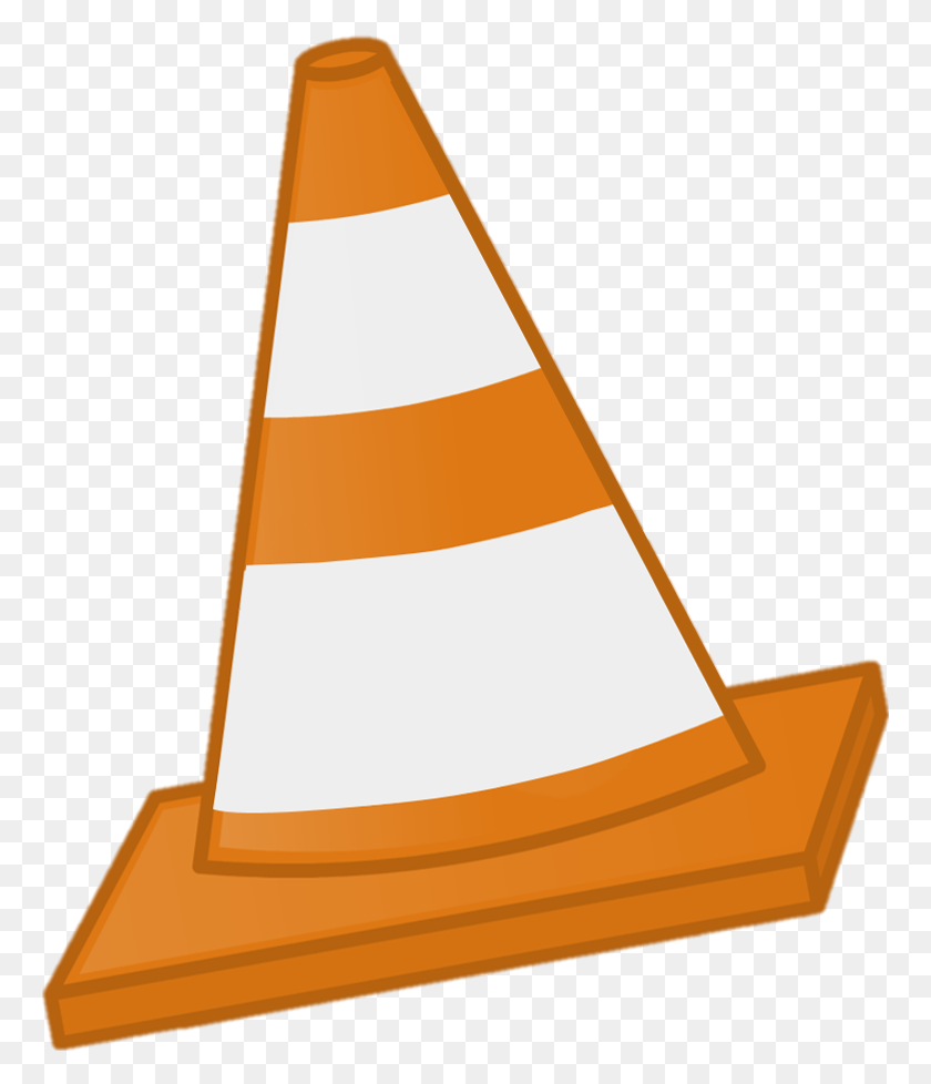 764x918 Cone Clipart Orange Objects - Orange Crayon Clipart