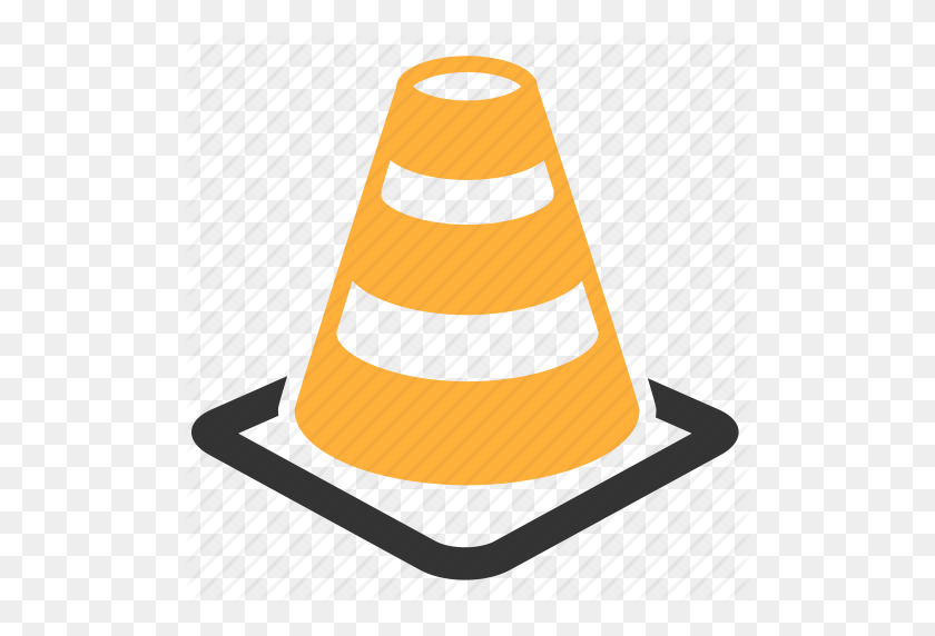 512x512 Cone, Sign, Traffic, Traffic Cone, Under Construction, Warning Icon - Safety Cone Clip Art
