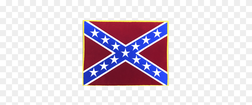 289x289 Confederate Flag Iron On Patch - Confederate Flag PNG