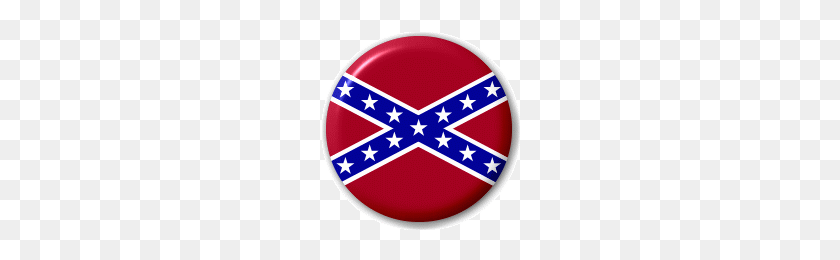 200x200 Bandera De Los Rebeldes Confederados - Bandera Confederada Png