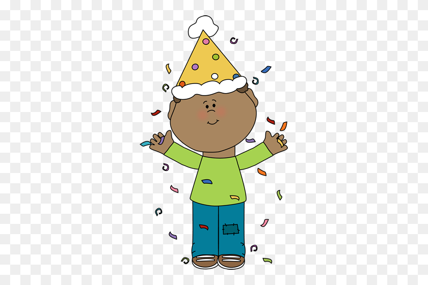 291x500 Confetti Clipart Kid - Fin De La Fiesta De La Escuela Clipart