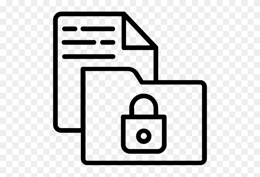 512x512 Конфиденциальные Файлы, Защита, Файл Расследования, Частный - Конфиденциальный Png