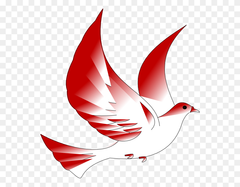 558x595 Confirmation Doves Clip Art Vector Free - Free Funeral Clipart