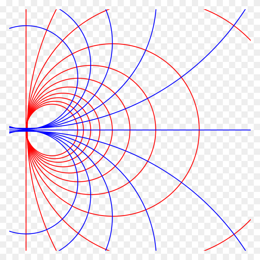 1024x1024 Conformal Grid After Transformation - Grid Pattern PNG