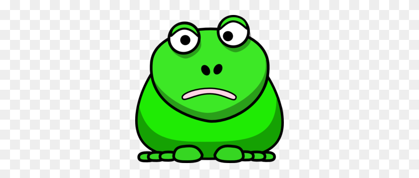 298x297 Confused Cartoon Frog Clip Art - Free Frog Clipart
