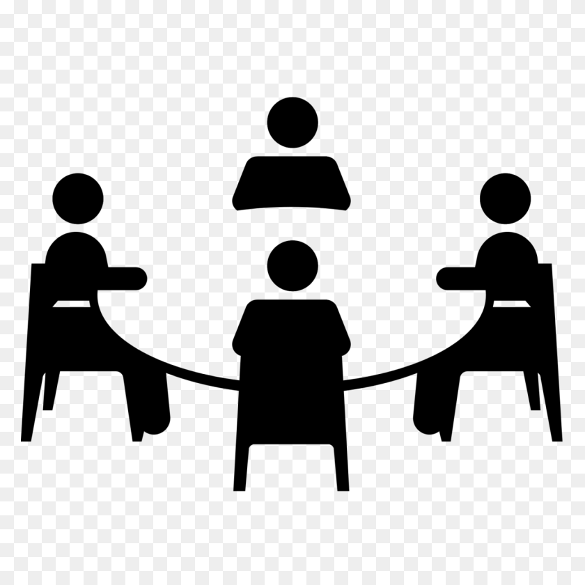 1200x1200 Confused Group Meeting Clip Art Free - Group Meeting Clipart