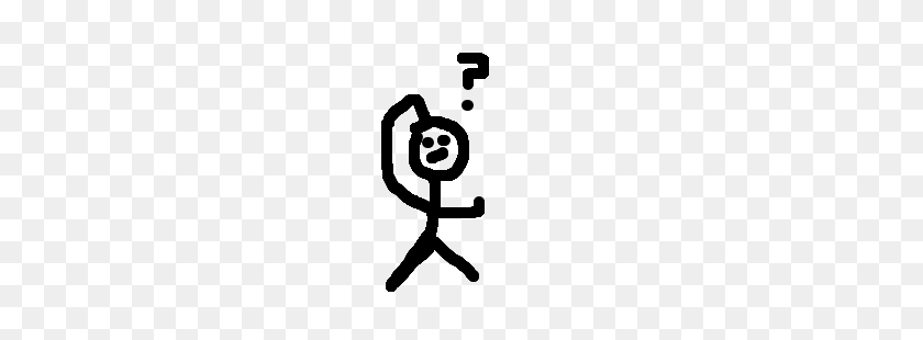 300x250 Confused Stick Figure Gallery Images - Confused Man Clipart