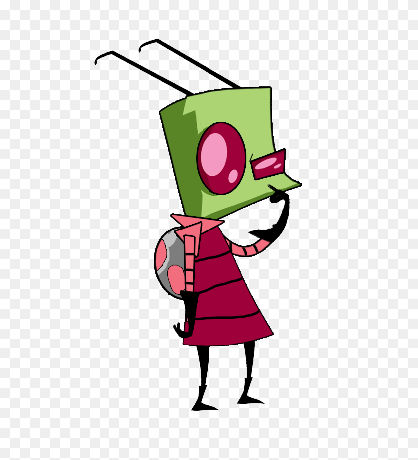 516x864 Confused Zim - Confused PNG