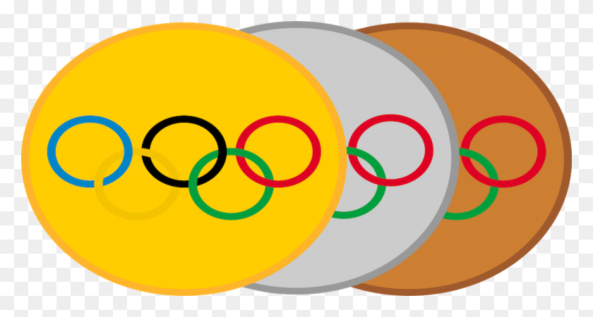 1024x512 Поздравления Канадской Паралимпийской Сборной - Золотая Олимпийская Медаль Клипарт
