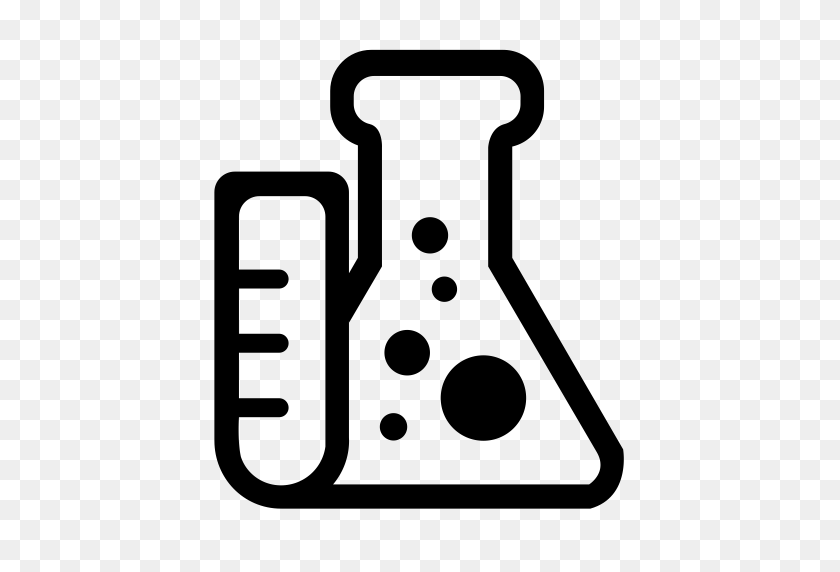 512x512 Conical Flask, Culture Tube, Lab Accessories Icon With Png - Conical Tube Clipart