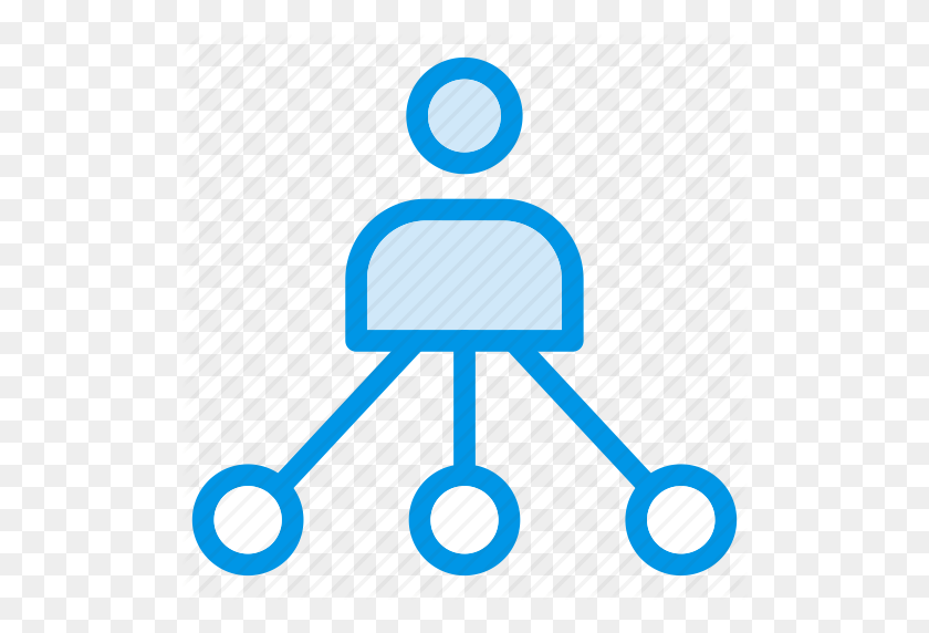 512x512 Connect, Distribution, Network, User Icon - Distribution Clipart