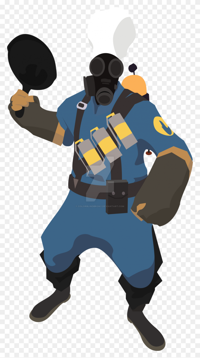1024x1894 Connoisseur Pyro Vector - Tf2 Spy PNG