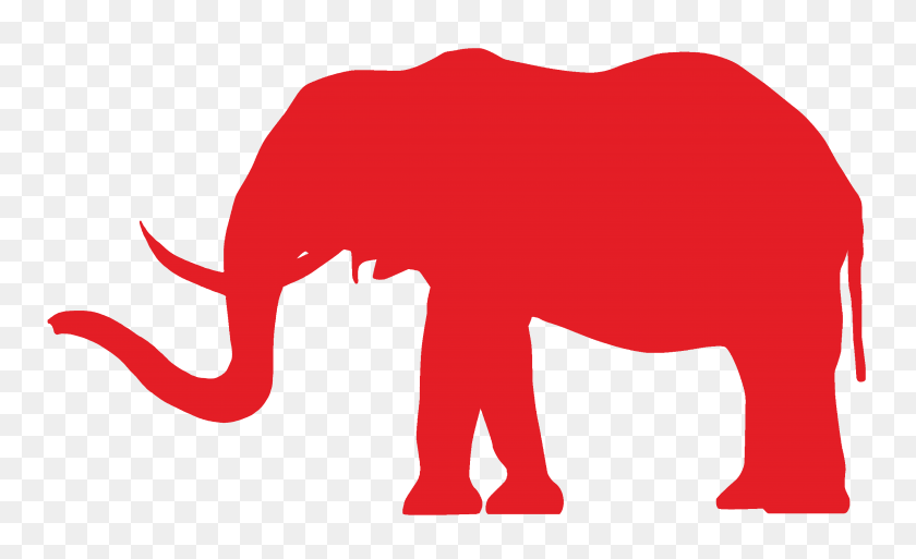 9963x5788 Консервативный Слон - Республиканский Слон Png