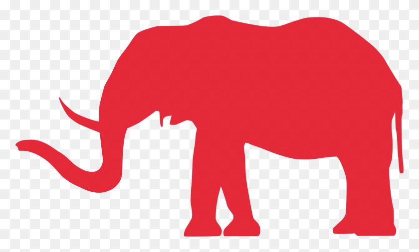 2000x1145 Conservative Elephant - Delta Sigma Theta Elephant Clipart