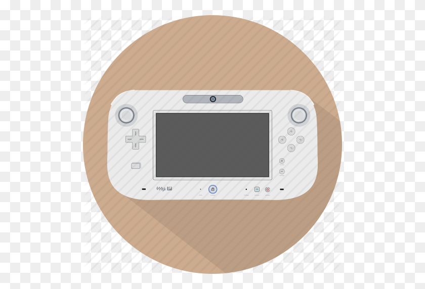 512x512 Console, Controller, Game, Gamepad, Nintendo, Pad, Wiiu Icon - Wii U PNG