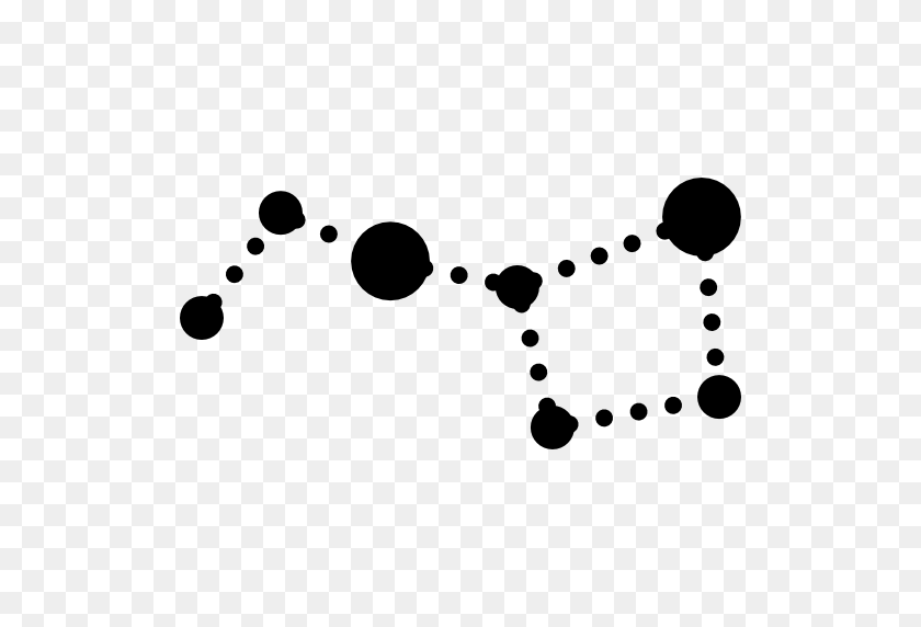 512x512 Constellation - Big Dipper Clipart