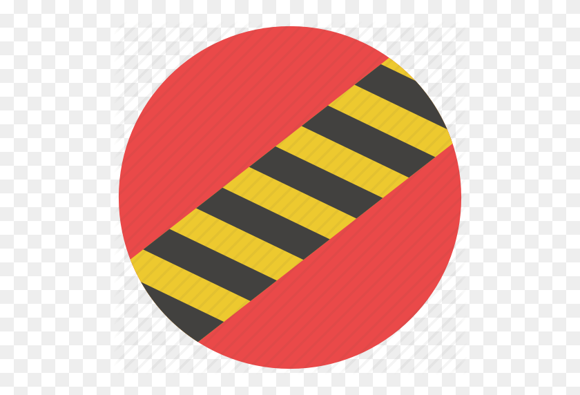 512x512 Construction, Construction Tape, Safety, Striped Tape, Tape - Yellow Tape PNG