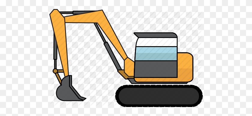 512x327 Construction, Earth Mover, Equipment, Excavator, Machinery, Mining - Excavator Clipart