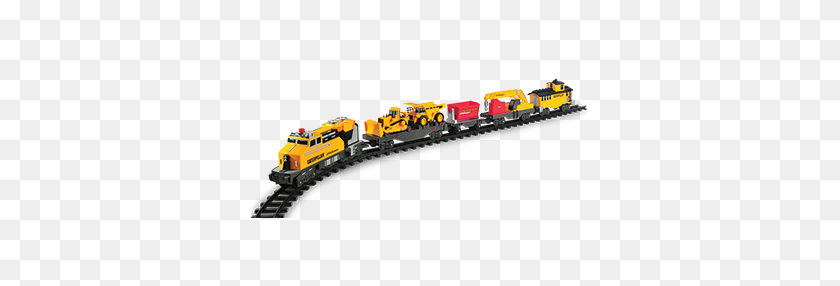 337x226 Construction Express - Train Track PNG