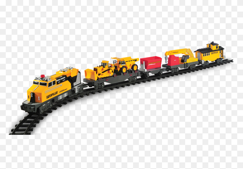 1002x672 Construction Express - Train Tracks PNG