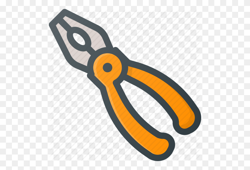 512x512 Construction, Industry, Plier, Tool, Tools Icon - Construction Tools PNG